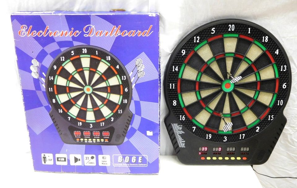 Boge Profi Automatic Scoring Electronik Dartboard in Neuffen