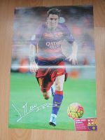 Poster mit Lionel Messi FC Barcelona und Douglas Costa FC Bayern Hannover - Herrenhausen-Stöcken Vorschau