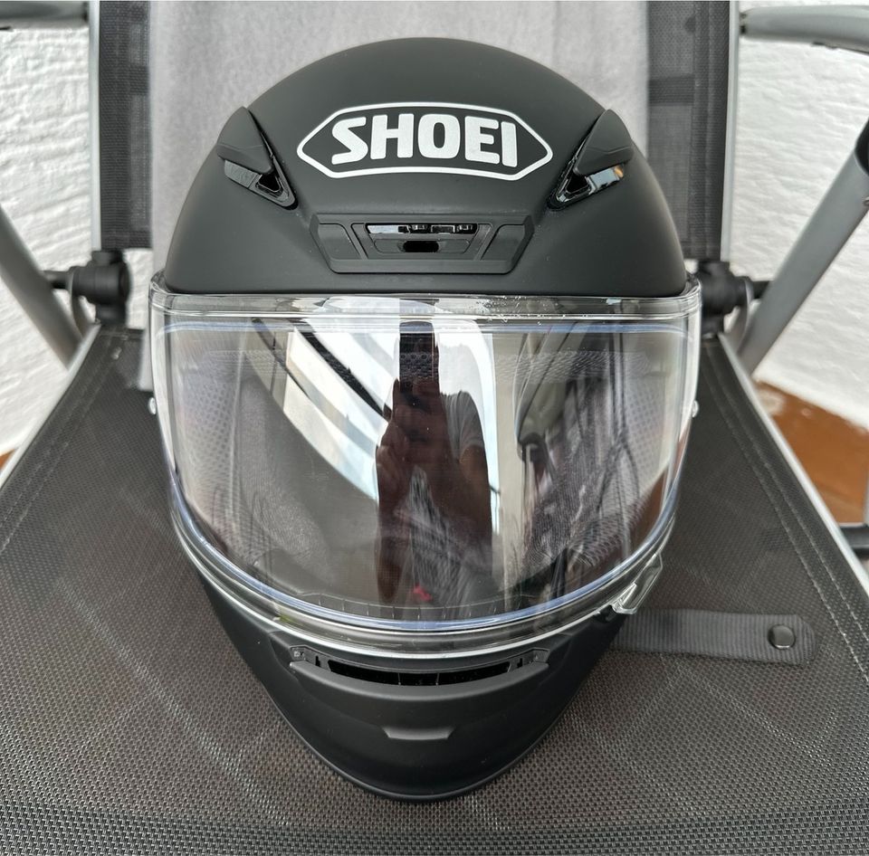 Shoei NXR Integral Helm Gr. M schwarz matt in Troisdorf