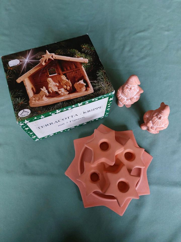 Weihnachtsdeko terracotta in Horn-Bad Meinberg