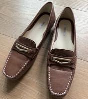 ⭐️TOP⭐️ Geox Respira Ballerina / Mokassins Leder braun wie NEU Frankfurt am Main - Westend Vorschau