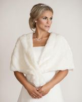 Bolero Cape Poncho Fell Peltz Bolero Stola Kunstpelz Brautjacke Baden-Württemberg - Meckenbeuren Vorschau