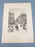 HEINZ WEHLISCH BERLIN FRIEDRICHSTRAßE UM 1901 ORIGINAL RADIERUNG Berlin - Charlottenburg Vorschau