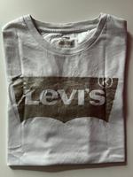 Levis T-Shirt Weiß Silber Schriftzug Niedersachsen - Goslar Vorschau
