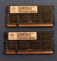 2GB (2x1GB) Nanya Laptop RAM, PC2-5300S-555-12-F1.667, NT1GT64U8H Berlin - Spandau Vorschau
