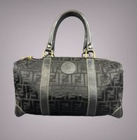 Vintage Fendi Zucca Shopper Bowlingbag schwarz Nordrhein-Westfalen - Oberhausen Vorschau