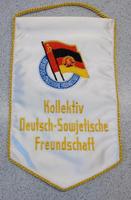 DDR Wimpel Banner Kollektiv der Deutsch-sowjetischen Freundschaft Schwerin - Altstadt Vorschau