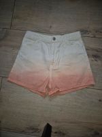 H&M Mädchen kurze Hose Shorts gr 152 wie Neu weiß Orange Batik Rheinland-Pfalz - Thaleischweiler-Fröschen Vorschau