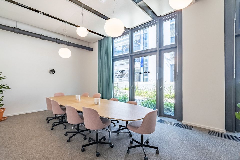 Flexible Arbeitsplätze mit eigenem Schreibtisch in MUNICH, Spaces Werksviertel in München