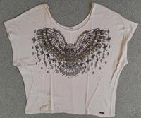 Weites T-Shirt mit Fledermausärmeln und Eulen-Motiv Bayern - Hof (Saale) Vorschau