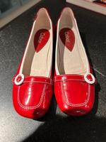Gabor Ballerinas rot weiß mit Schnalle 4 37 lack Baden-Württemberg - Konstanz Vorschau