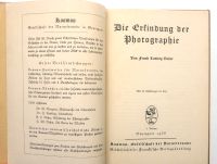F. L. Neher - Die Erfindung der Photographie | Kosmos 1938 gebund Baden-Württemberg - Waldbronn Vorschau