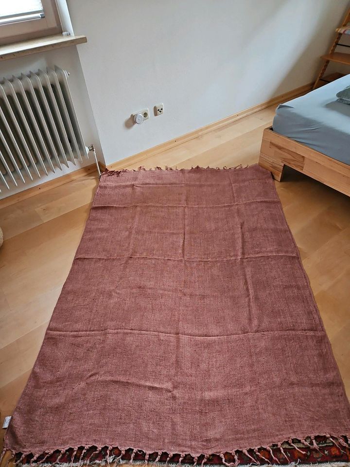 Moss Leinendecke ca.137x180cm neu in Bad Heilbrunn