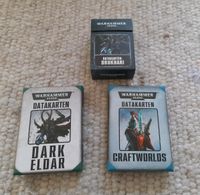 Datakarten Craftworlds Eldar Dark Eldar Drukhari Nordrhein-Westfalen - Büren Vorschau