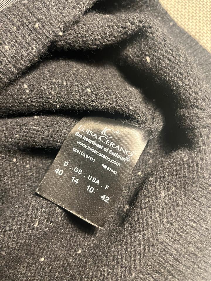 Luisa Cerano Damen Strickpullover Turtleneck Schwarz Gr. 40/L in Berlin