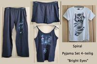 Spiral "Bright Eyes" Pyjama  4er Set / XL Brandenburg - Glienicke/Nordbahn Vorschau