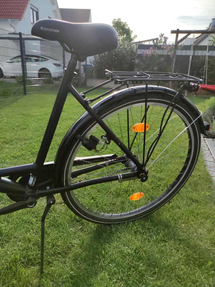 Prophete Fahrrad schwarz Damenfahrrad 28 Zoll in Bad Sassendorf