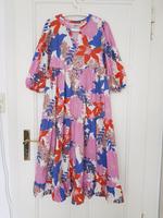 Reserved Kleid 42 bunt Blumen rosa blau koralle Düsseldorf - Bilk Vorschau