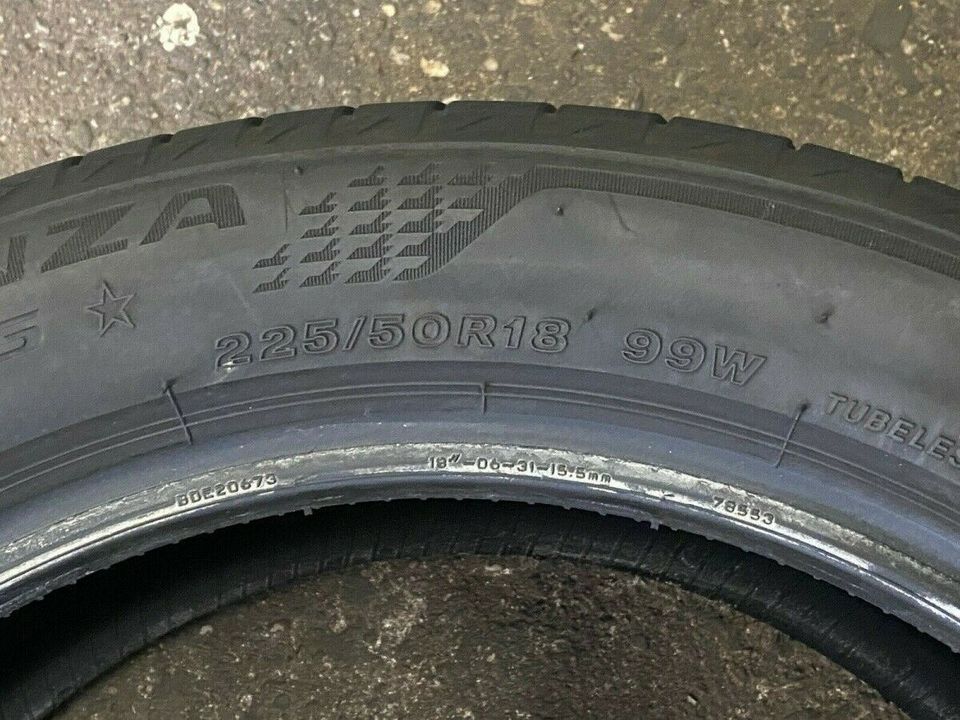 ❗4x Sommerreifen Bridgestone Turanza T005 225/50 R18 99W B22 in Kevelaer