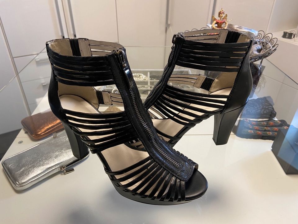 **Neu**Sandalette von Gerry Weber Größe 40 Schwarz in Mühlhausen