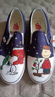 Vans Schuhe 42 Neu Peanuts Snoopy Blau Rot Weihnachten Bremen - Neustadt Vorschau