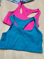 Bustiers Sport türkis pink BH H&M S 34 70a Top 158 164 Brandenburg - Zossen Vorschau
