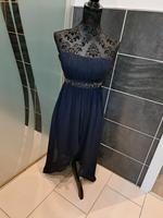 Kleid Cocktailkleid Vokuhila Gr. 34 Jake's dunkelblau Hessen - Hungen Vorschau