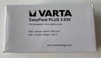 Varta EasyPack PLUS 3.63V Rechargeable Li-Ion Battery Pack / Akku Hessen - Hanau Vorschau