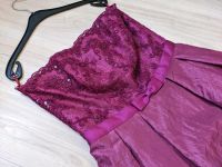 Pinkes Abendkleid Ballkleid lang Pailletten Bolero schulterfrei Niedersachsen - Harsefeld Vorschau