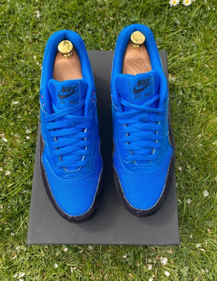 Nike Air Max 1 Gr. 42 „Photo Blue“ 2014 Jordan Force in Neukirchen-Vluyn