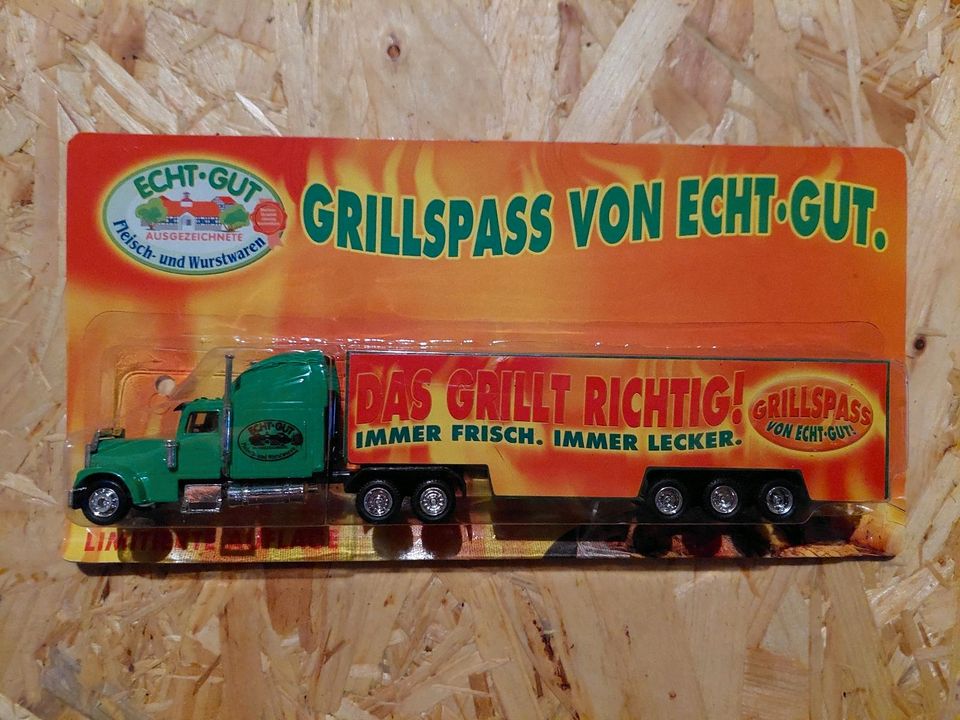 Modell LKW 1:87 OVP ECHT GUT Werbetruck für Sammler Neu in Schotten