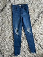 Levis Jeans destroyed blau W25 L30 mile high super skinny Hessen - Rimbach Vorschau