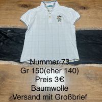 Kinder Polo Shirt, Nummer 73(1) Bayern - Gaimersheim Vorschau