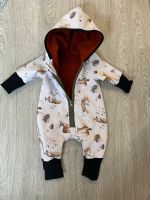 Handmade Handarbeit Fleece Overall newborn Baby 50 56 Unisex Sachsen - Kirchberg Vorschau