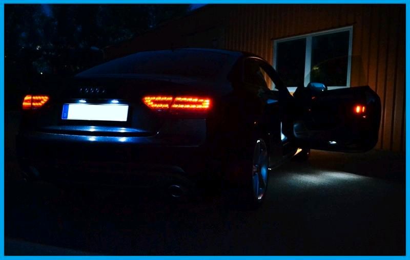 LED Kennzeichenbeleuchtung für Audi A3 8V A4 B8 B9 A5 8T A6 4G Q3 in Bad Kissingen