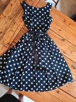 SWING Kleid gr 36 schwarz weiss gepunktet A-linie rockabilly Niedersachsen - Oldenburg Vorschau