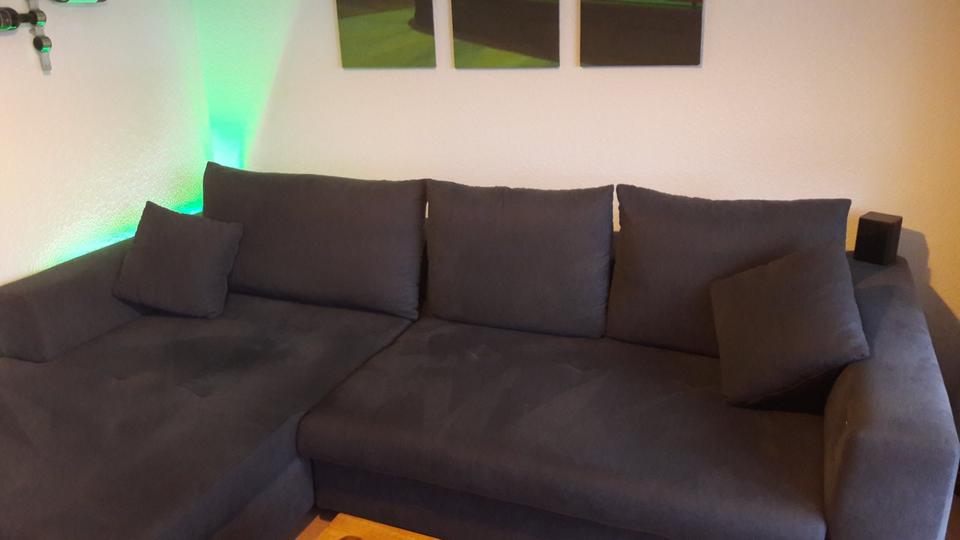 Wohnzimmer Kissen Sortiment anthrazit/grau,5-teilig (neuwertig!) in Werl