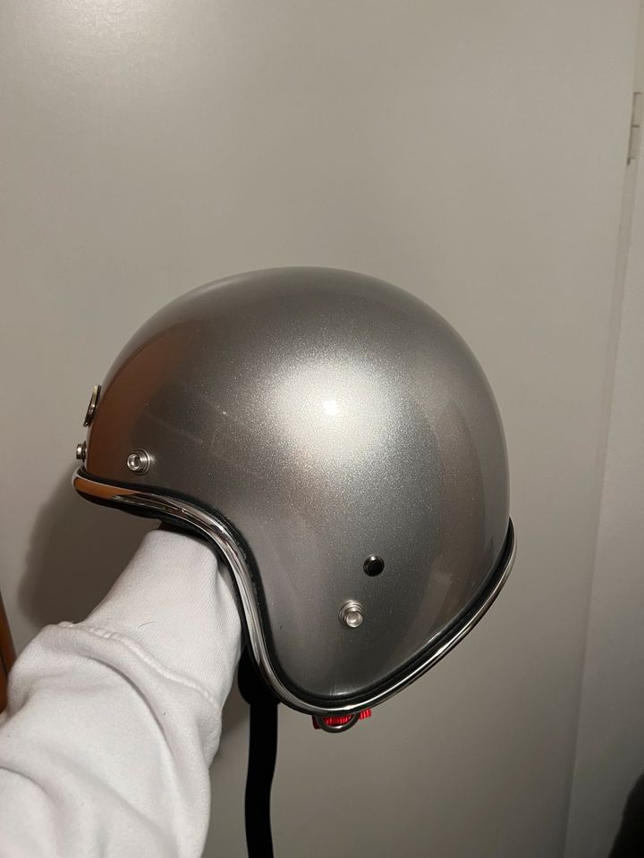 Helm Vespa 70s Silber Größe M neu in Rödermark