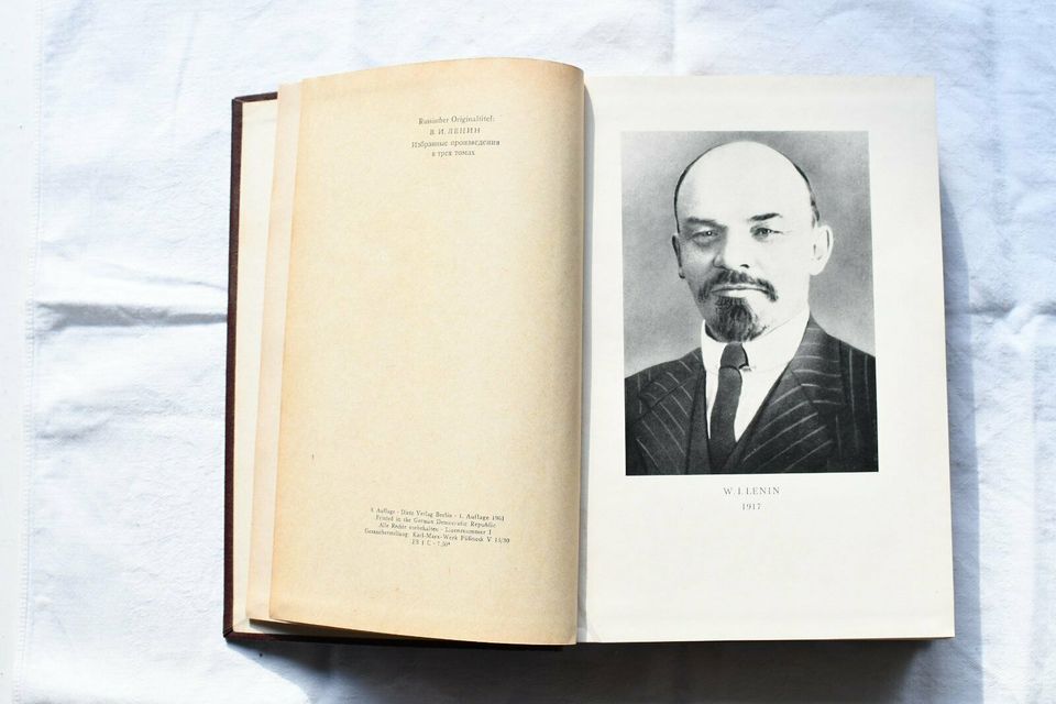 W. I. Lenin; Ausgewählte Werke Band I in Brandis