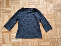 Comma Kurzer taillierter Pullover/Shirt grau schwarz meliert Bayern - Sonthofen Vorschau
