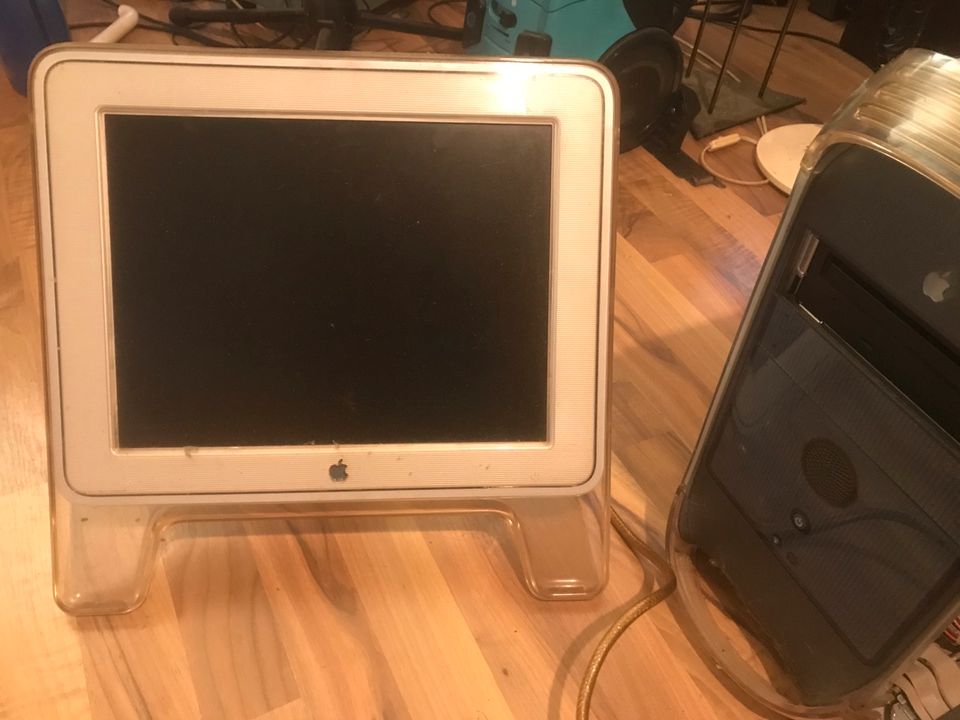 Apple G4 Powermac 466MHz, 1,5 GB SDRAM mit Apple Display in Dortmund