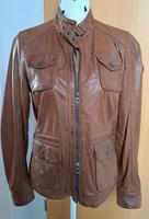 Cognacfarbene Damen Lederjacke Gr. 38/M Bikerjacke Nordrhein-Westfalen - Ahaus Vorschau