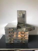 edle Metallkassetten,Aufbewahrung,Box,Werkzeug,Büro,Vintage Hessen - Seligenstadt Vorschau