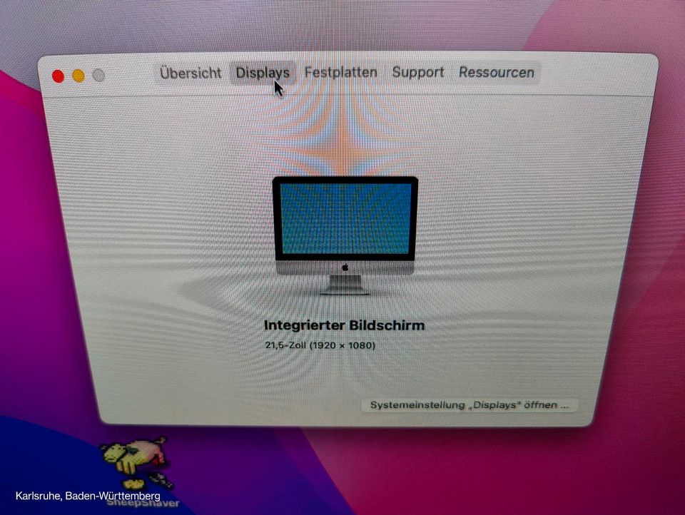 Imac 21.5" i5 1TB SSD 8GB RAM wie neu Nichtraucher in Rheinstetten