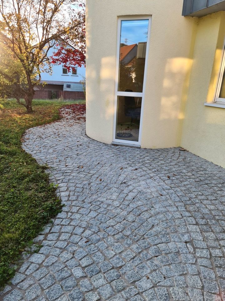 TOP Pflastersteine gespalten,Granit grau Naturstein aus Schlesien in Halle