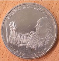 10 Mark Münze DM Silber 1992 Käthe Kollwitz Stuttgart - Mühlhausen Vorschau