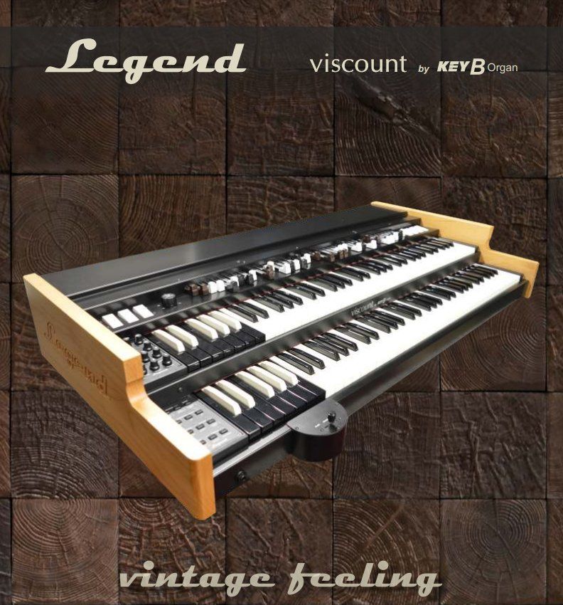 Viscount LEGEND pro JdF BLACK_Dual Orgel_2x 73Keys_38Drawbars_NEU in Frammersbach