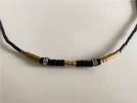 Langani Kette Collier Halskette Schwarze Perle Gold Strass Rar Nordrhein-Westfalen - Pulheim Vorschau