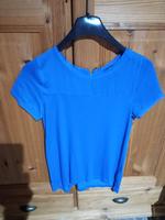 Preis runter!!! Kurzarm- Bluse blau unter 5 € Sachsen - Frohburg Vorschau