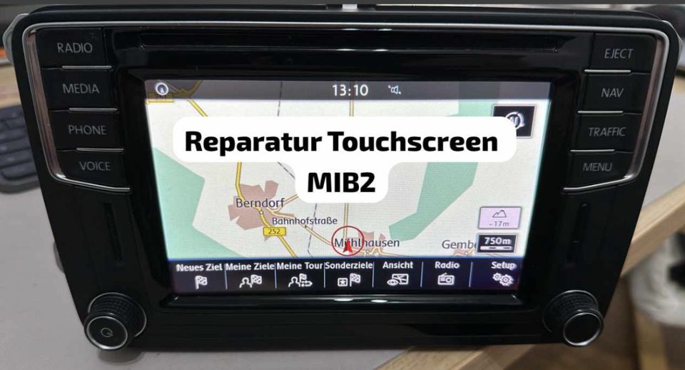 VW MIB Composition Media Radio Touchscreen funktioniert nicht in Twistetal